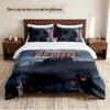 Dead by Daylight Personalized Custom Name 3‑Piece Bedding Set Soft Duvet Cover Set For Bedroom Home Decor
