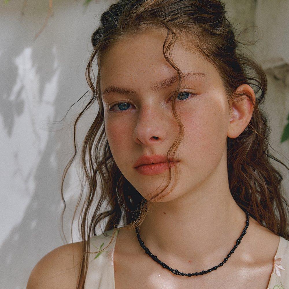 [Vintage Hollywood] Vine Beads Necklace_Vh2435Ne011M