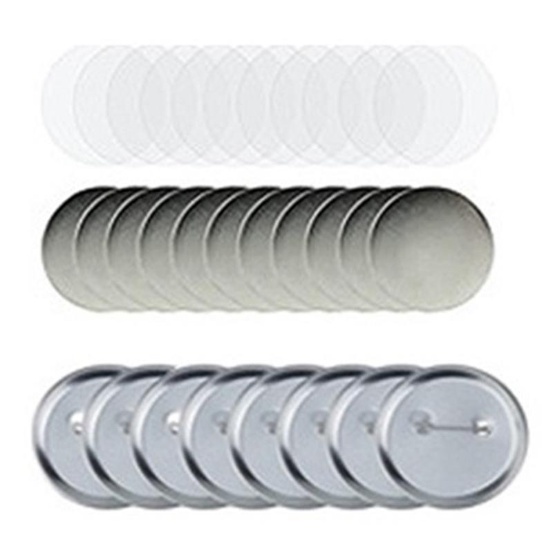 M-Modern-New Bajituo Pressing Mold 58Mm Blank Button Badge For Button Making Machine, Badge Button Press Refill, Film And Base