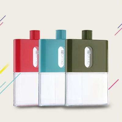 Water Bottle Flat Water Cup Travel Flat Bottle Portable Bottle