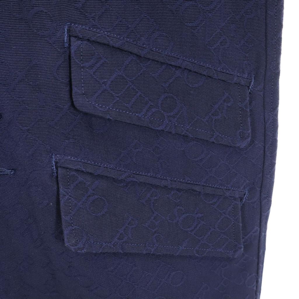 SHAREEF Made In Japan Stainless Collar Coat 1 Navy Men's Used