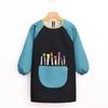 Kids' Waterproof Painting Smock with Long Sleeves and Custom Logo