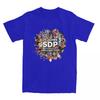Sdp Band Music Singer 2024 Tour Maglietta Uomo Y2K Tedesca Cotone Magliette Estive Girocollo Harajuku T-Shirt Casual Taglie Forti Top