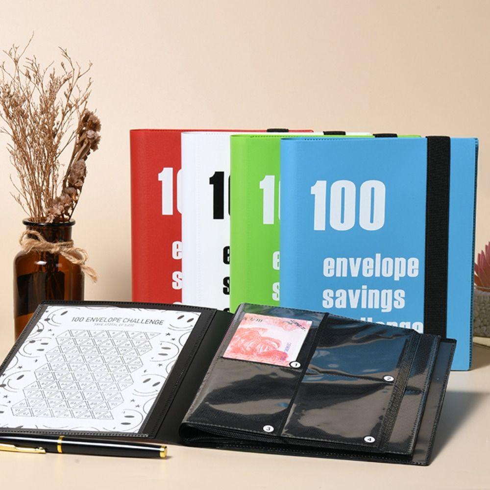 100 Days Savings Challenges Book PP Budget Binder Envelope Savings Challenge  Save Money