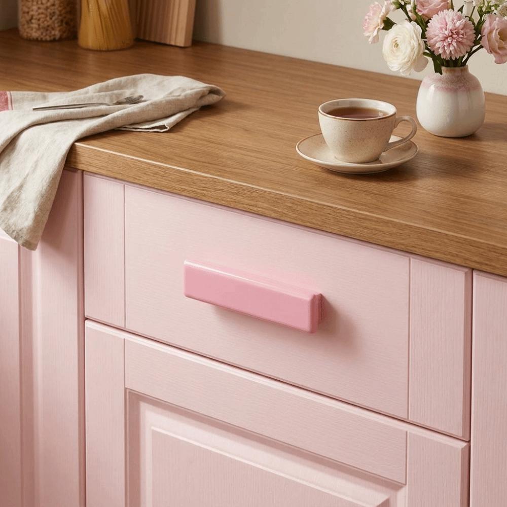 Single-Hole Wardrobe Door Handle Solid Wood Cabinet Door Drawer Handle Household Furniture