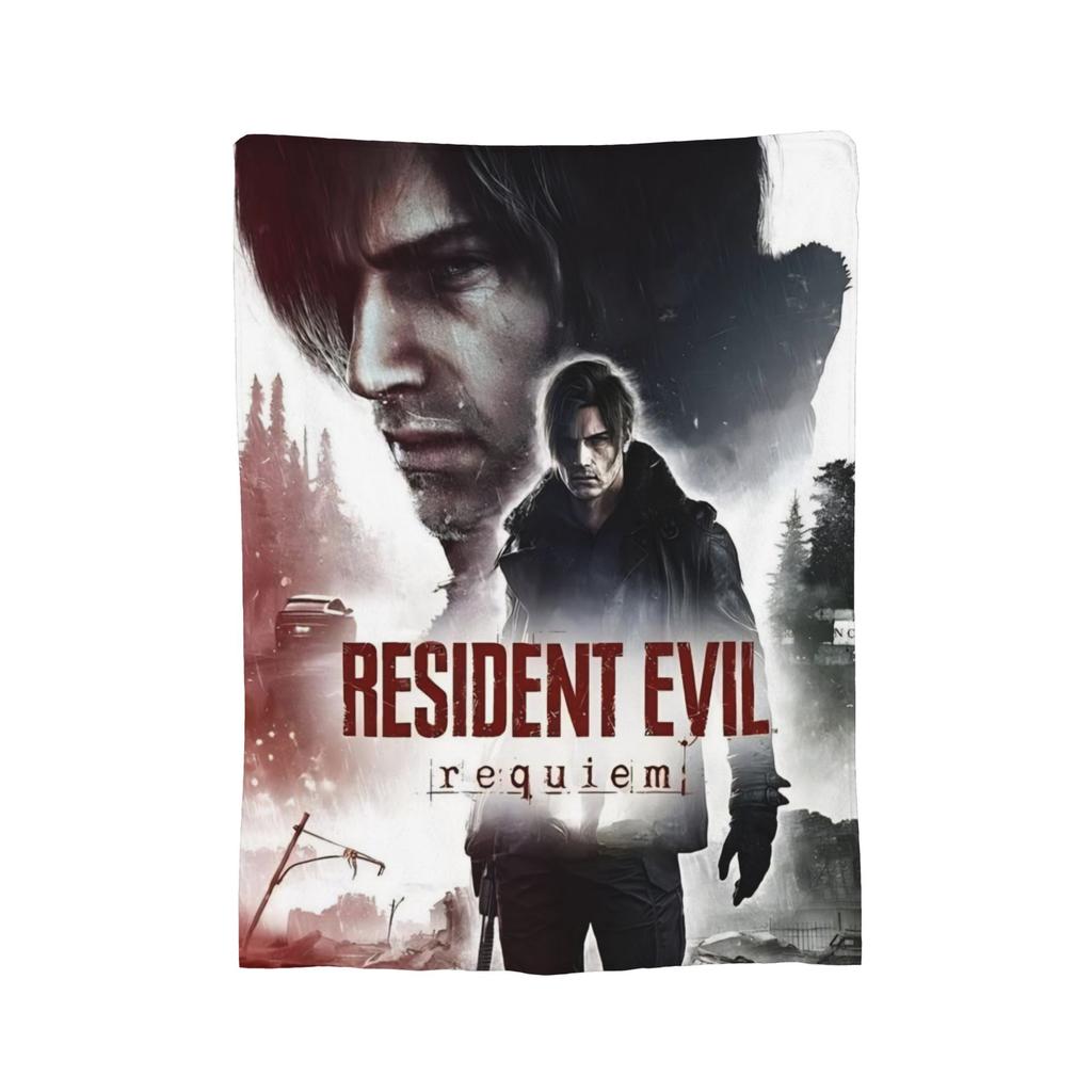 Residents Evils 9  Throw Blanket for Couch Games Soft Fuzzy Plush Blanket 50x60 Inch Multiple Sizes Bedspreads for All Seasons