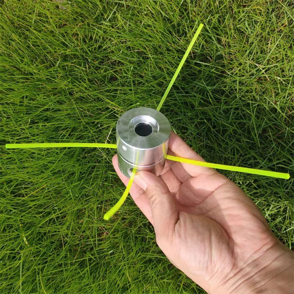 Cylindrical Shape Grass Trimmer Head Aluminum Strimmer Tools Lawn Mower Accessory  Garden