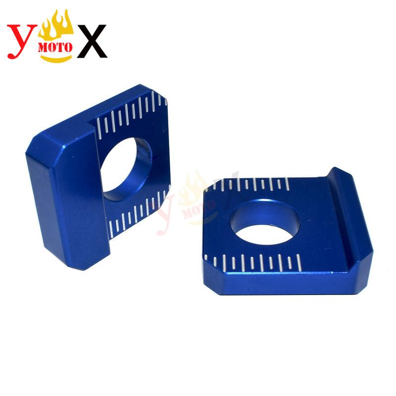 Tenere 700 Motorcycle CNC Rear Axle Blocks Chain Adjuster For Yamaha TENERE700 2019-2021