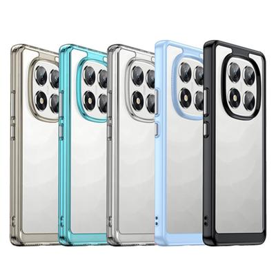 Πολύχρωμη Διαφανής Θήκη TPU για Xiaomi Redmi Note 14 Pro 5G 14 Pro+ Plus Προστατευτικό Κάλυμμα Διάφανη Fundas Coque Capa