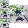 Charming Black Plush Gorilla Doll Keychain High Quality Stuffed Animal For Kids