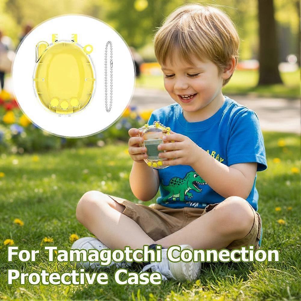 For Tamagotchi Link Version Protective Case With Keychain Lanyard For Device