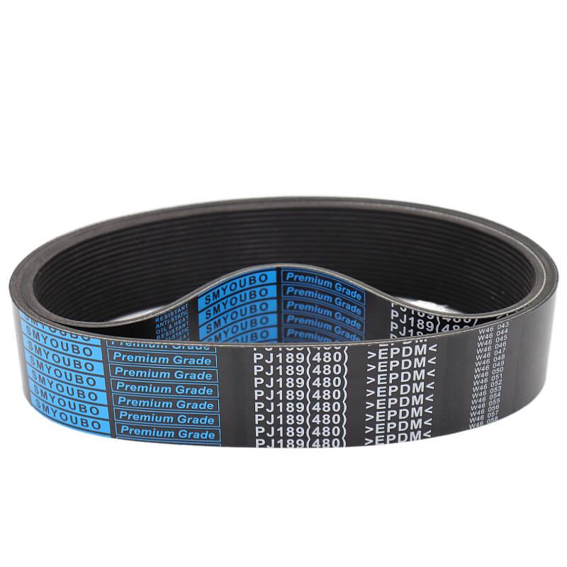 Rubber Multi-Ribbed Poly-V Drive Belt (PJ496, PJ577, PJ607, PJ612, PJ628, PJ648)