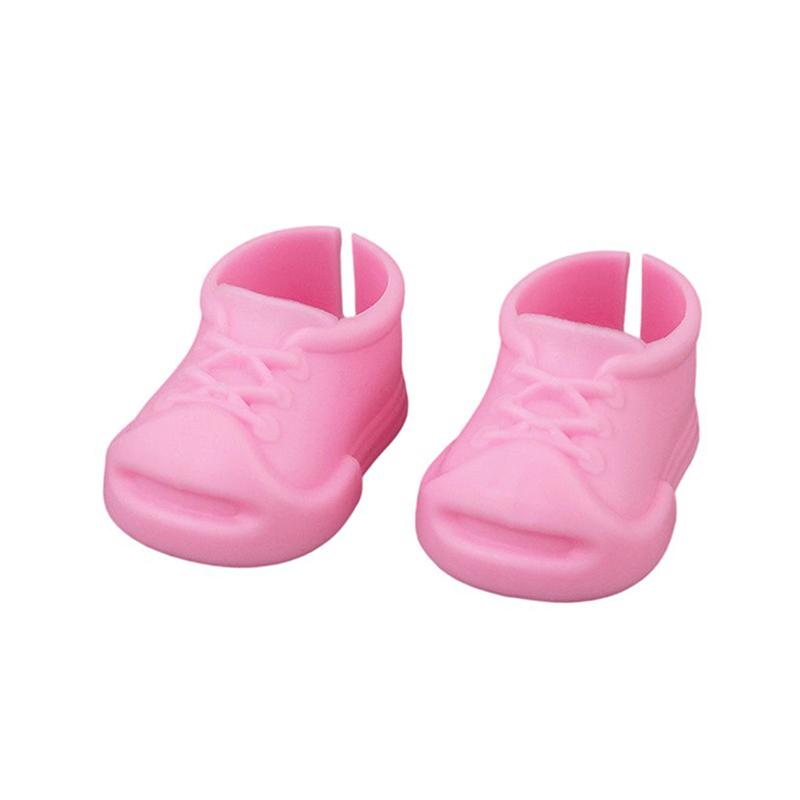 15/17/20cm Doll Shoes Plastic Mini Finger Shoes Clothing Accessory For 6.9/7.87 Inch Dolls