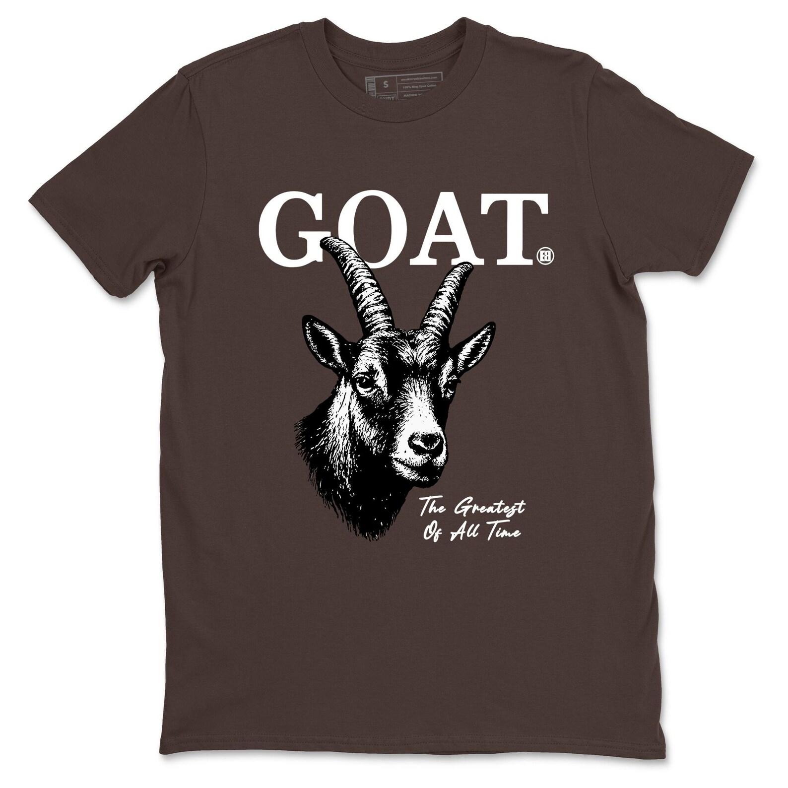 The Greatest Of All Time graphic tee. Streetwear graphic T-Shirt. Matching 4s Cave Stone S