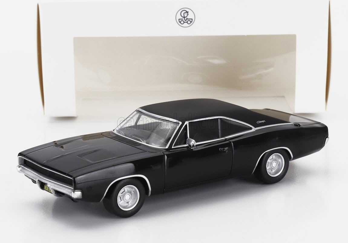 

NOREV Dodge Charger Minicar DODGE CHARGER 1968 1/43 (Black) [Used] чорний