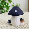Wooden Mushroom Sculpture Handmade Housewarming Gift Kitchen Tabletop Ornament