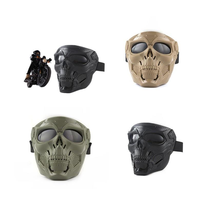Harley Skull Mask Windproof Goggles Tactical Dustproof Eyewear