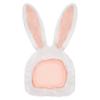 VANZACK Rabbit Headgear, Plush Bunny Hat, White, Fluffy, Cosplay Costume, Easter, Halloween, Parties, Events, Banquets, Entertainment, Photo Props,