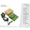 Waterproof High Precision Portable Compass Outdoor Gadget Sports Hiking Mountaineering Professional Metal Sight