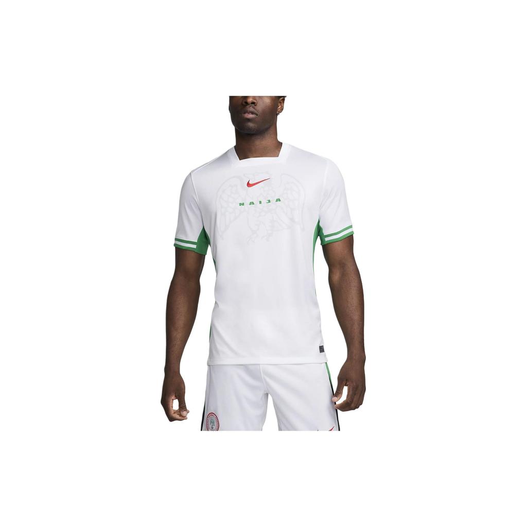 Nike Nigeria 2024 Stadio Casa Uomo Nike Dri FIT Maglia Replica Calcio FQ8837-100