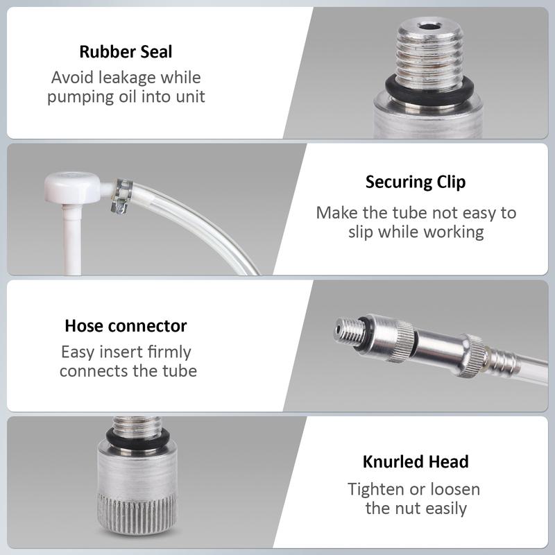 1Set Universal Lower Unit Gear Oil Pump Fit Marine Outboard Motors Manual Hand Tool Transmission Fluid Pump Transfer Kit