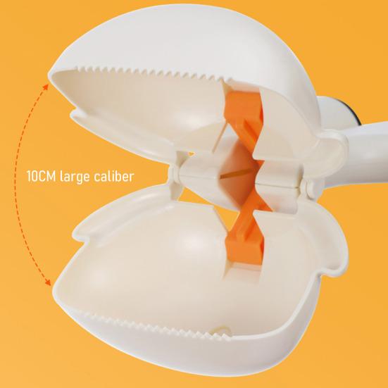 Dog Pooper Scooper Pet Poop Remover with Waste Bag Dispenser Portable Dog Waste Cleanup Tool for Outdoor Walking Camping