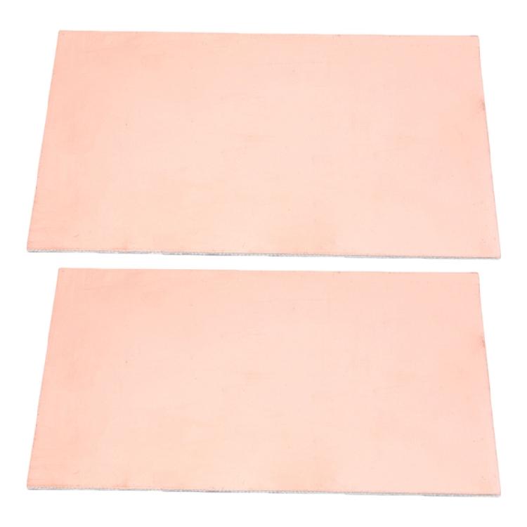 10pcs 1.5mm Double side Brass  Clads Sheets Electronic Project Board for Innovative Electronics & Creative Experiments