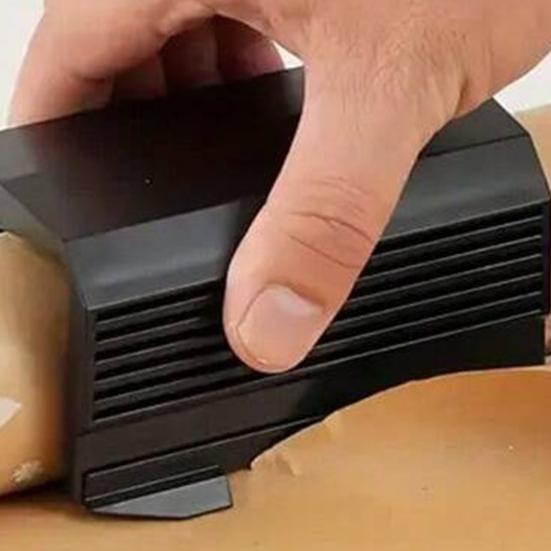 Cardboard Batch Cutter Portable Wrapping Paper Roll Cutter, Slide Rail Trimmer with Photo Trimming Device Safety Blade, Clean Straight Cut for
