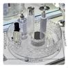 Bathroom Vanity, Large Capacity Acrylic Makeup Organizer, 360Degree Rotating Storage, Clear Cosmetic