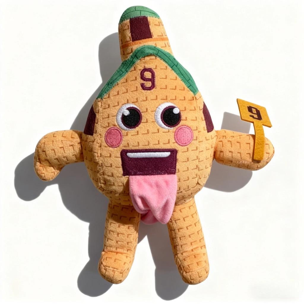 **NEW Steal A Brainrot Esok Sekolah Plush Sammy Jandel Strawberry Elephant Plushie Cute No. 9 House Stuffed Doll Toy Fans Gift