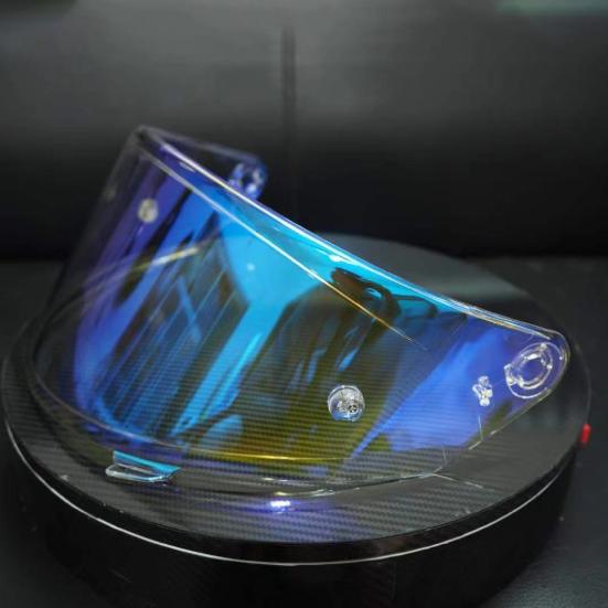 Helma Čelní sklo Noční vidění Ochranné Průhledné Celobličejové REVO Helma na motorku Skleněná čočka pro KYT NFR NXR