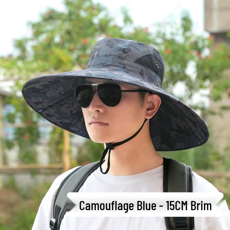 Unisex Quick-Dry Outdoor Wide-Brim Sun Hat