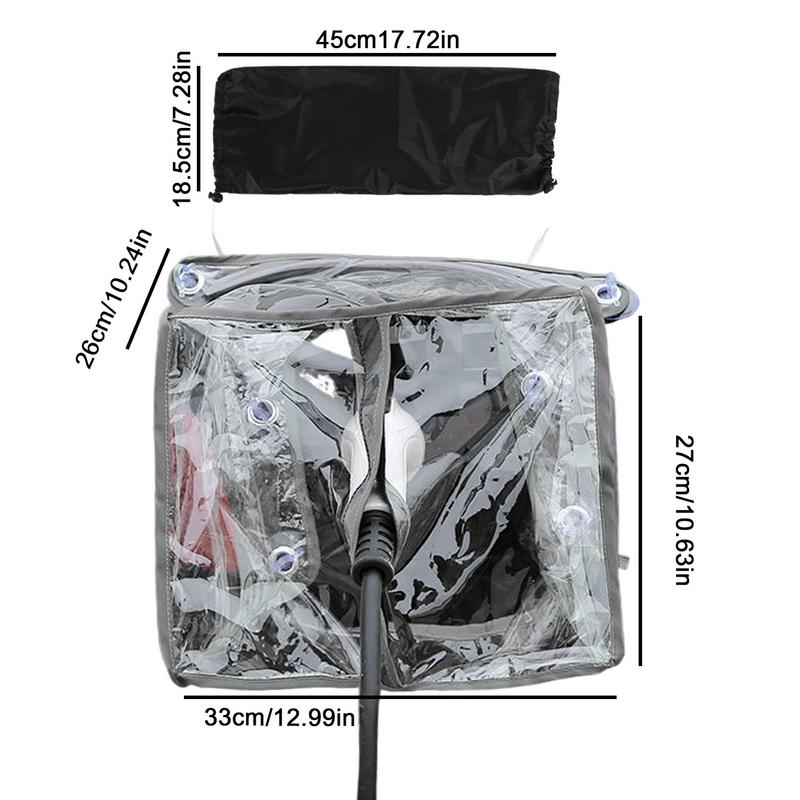 Dustproof Car Charger Cover Outdoor Sunscreen Charger Protector Car Accessories Waterproof Electric Vehicle Charging