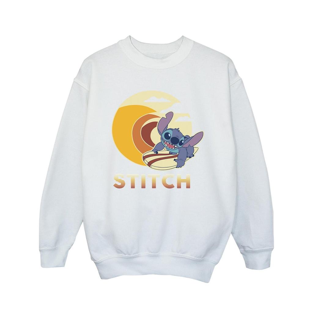 Disney Girls Lilo & Stitch Summer Waves Sweatshirt