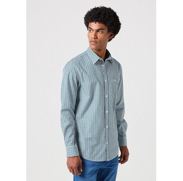 Рубашка Wrangler LS 1 PKT SHIRT EU M