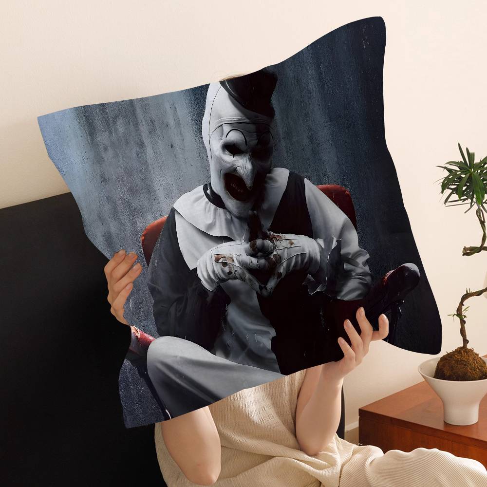 Film Funny TTerrifier Horror   pillow cover sofa cushion cover home room decoration children gift