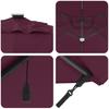 Sun Umbrella Bordeaux Red 351 X 250 X 253 Cm