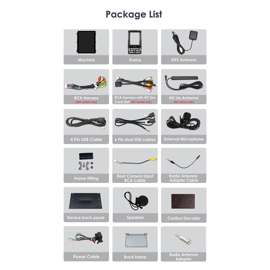 Hizpo 9.7 AI Wireless CarPlay Android Auto Car Radio for Peugeot 407 SW CC 2004-2011 Stereo Multimedia GPS Head Unit Screen WIFI  Intelligent Screen