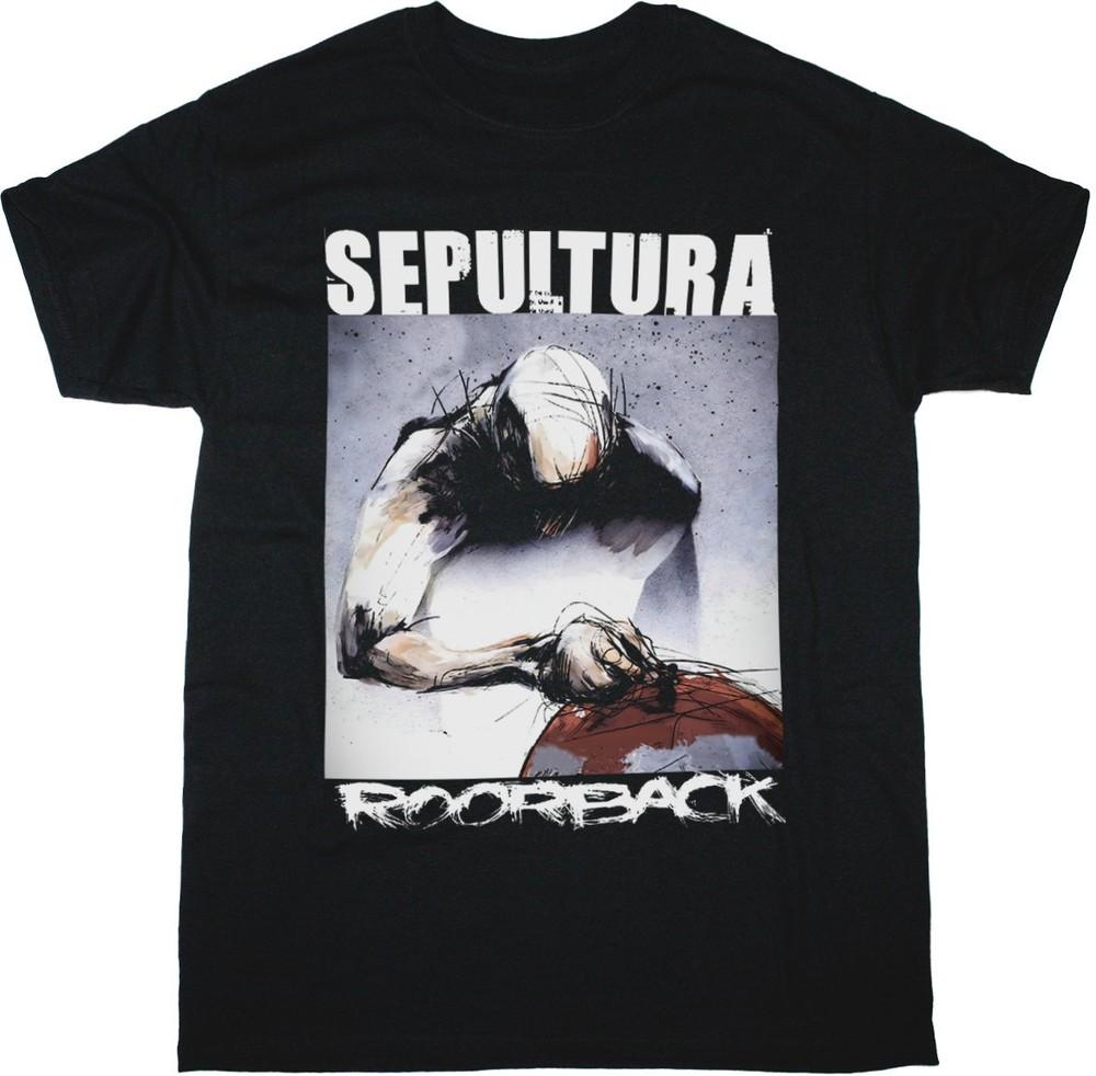 ФУТБОЛКА SEPULTURA ROORBACK  ТАРИФЫ ВКЛЮЧЕНЫ Унисекс Футболка XXXXL