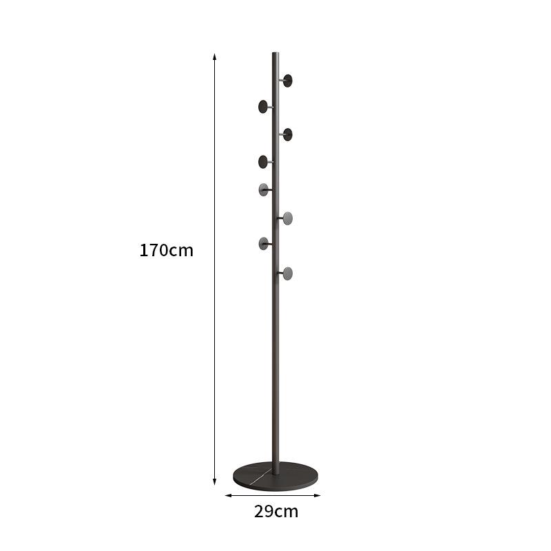 Elegantní kovový stojan na oblečení a úložná police na podlahu do ložnice a obývacího pokoje