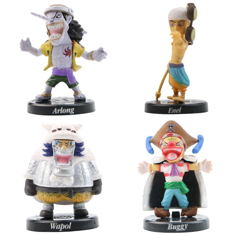 12Pcs/Set Monkey D. Luffy Nami Boa Hancock Roronoa Zoro Action Figures Model Toy
