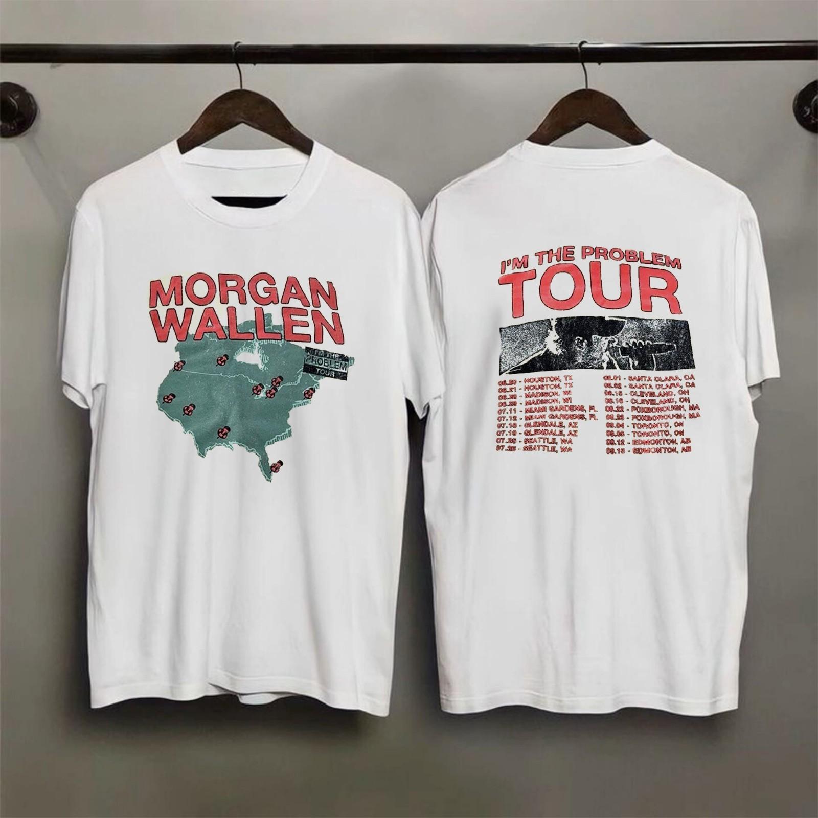 NEW!!! Morgan Wallen 2026 I’m The Problem Tour Reprint T-Shirt or Sweatshirt XL