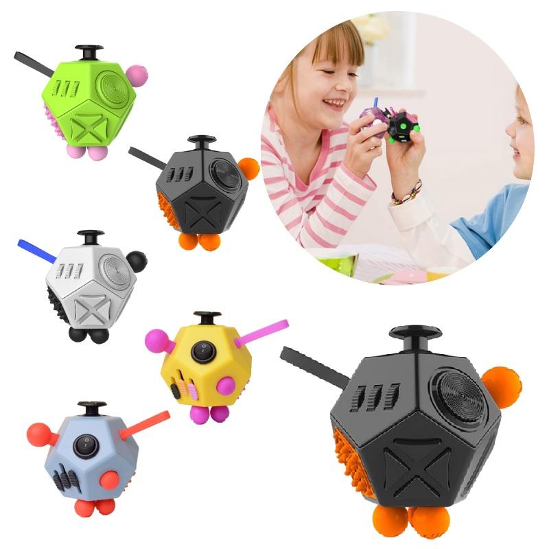 Dodecagon Fidget Cube Superior Anti-stress Toy For Adults Kids