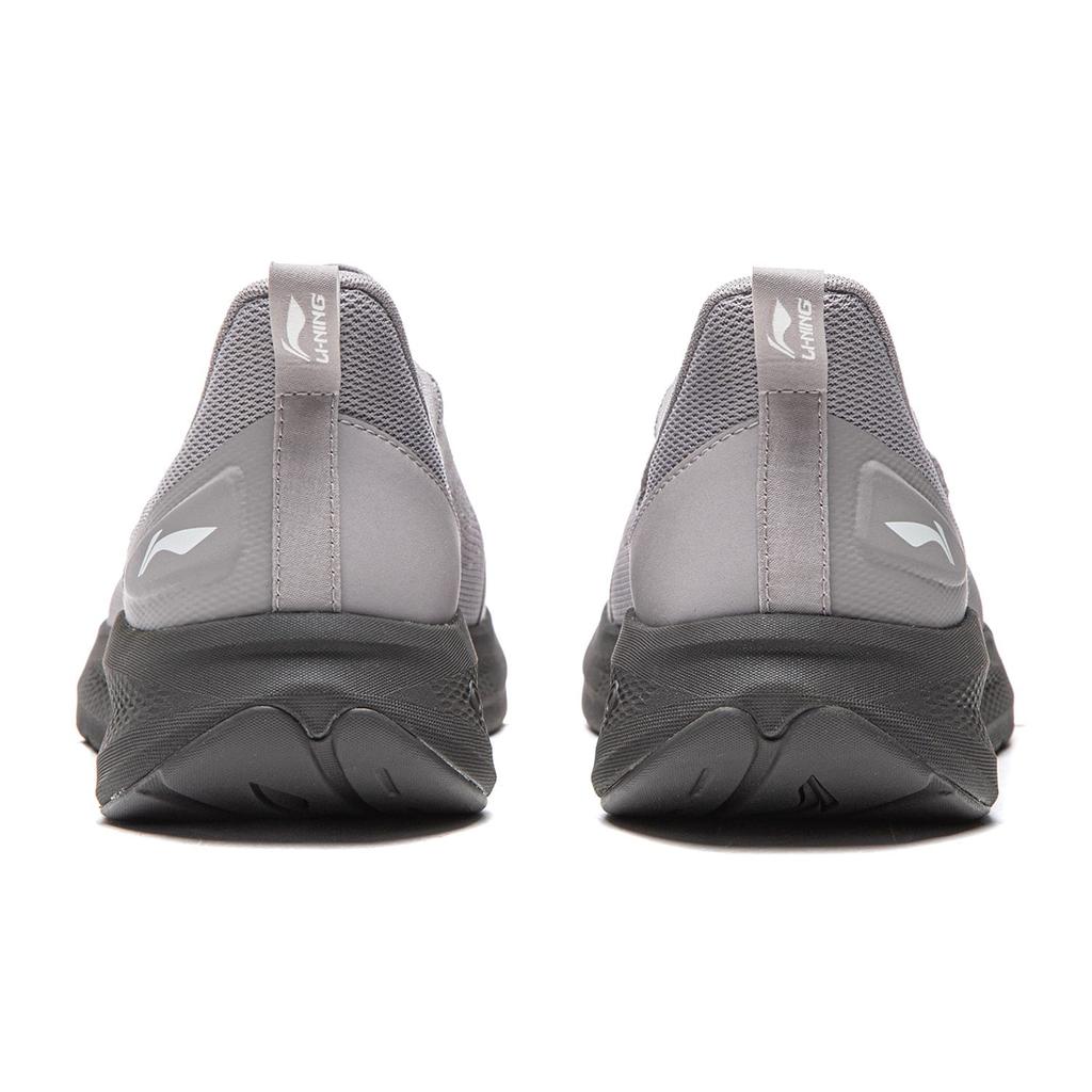 Li Ning Cloud Yi Slip On Cushioning Slip Resistant Low Top Casual Shoes Men's Ultimate Gray AGLW055-1
