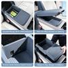 For Zeekr 9X Central Control Armrest Box Silicone Storage Box Car Organizer Interior Accessories Modification