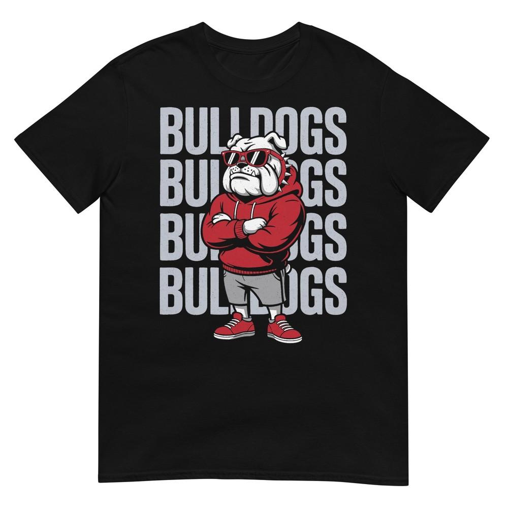 

Retro Bulldogs Gift for Men Women Boys Girls Kids T-Shirt L