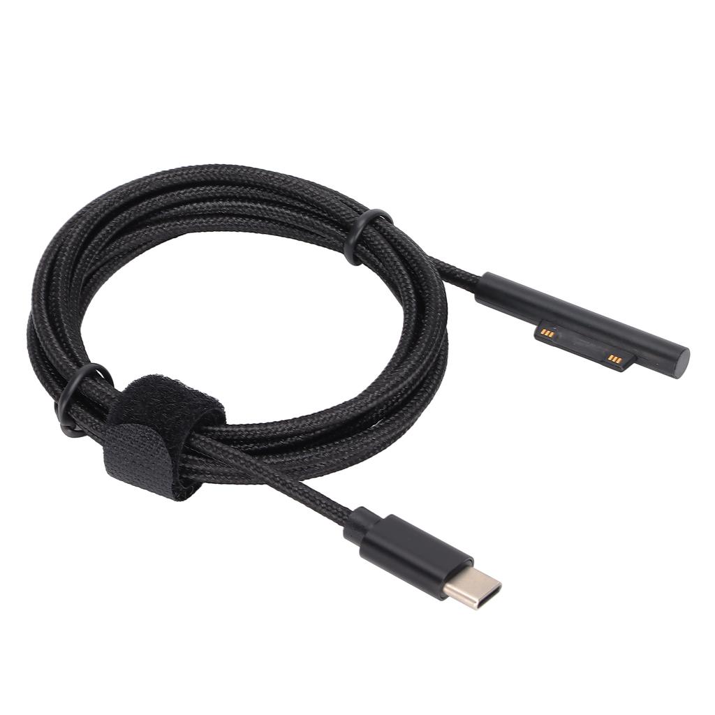 TypeC Stecker auf Magnetischer Adapter Kabel PD Ladekabel für Microsoft Surface Pro3456