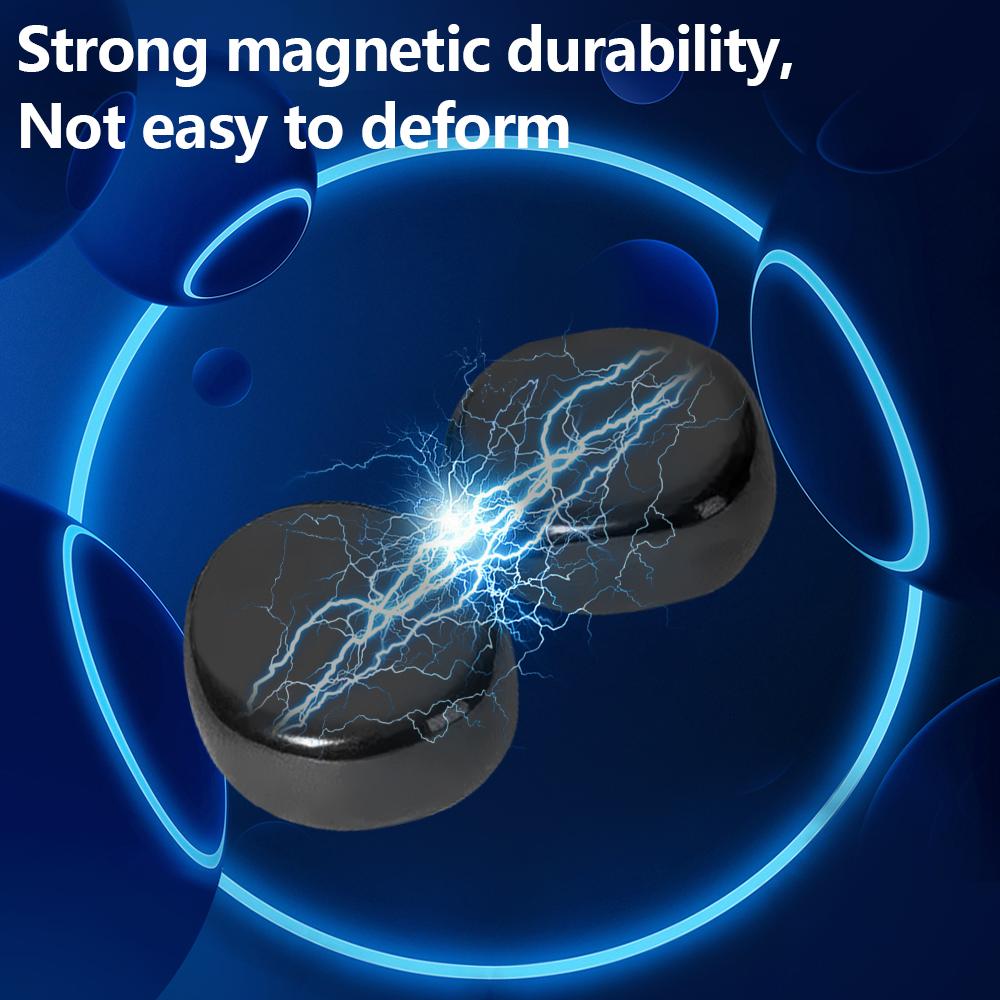 Blocco Magnetico Multifunzionale Sollievo dallo Stress Intrattenimento Terapia Magnetica Magneti per Frigorifero Magnetite Naturale Lucidato