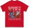 Lilo Stitch Christmas T Shirt Sleighinit Stitch Xmas Tee Shirt Gift Tee Top