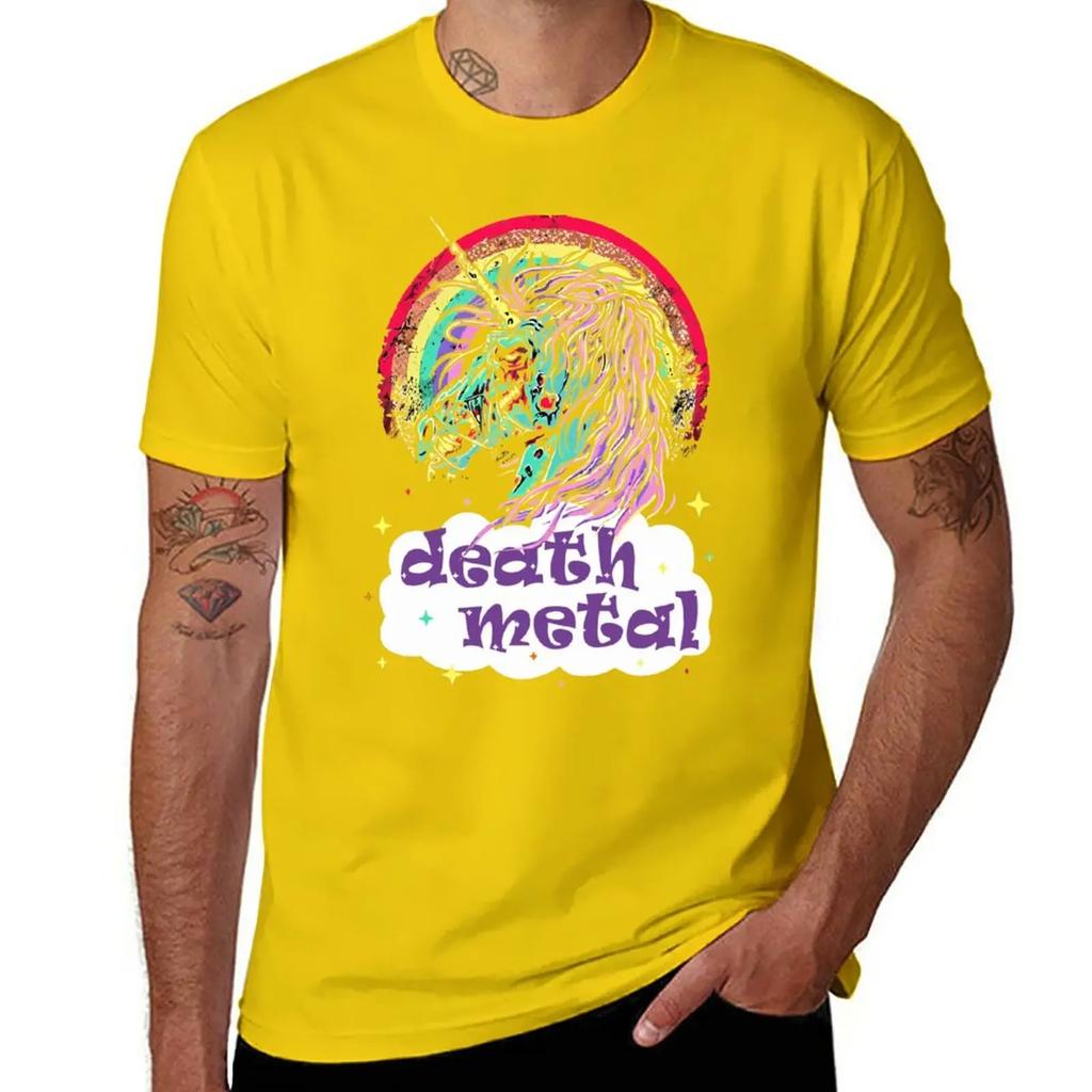Zombie Unicorn Death Metal T-Shirt blanks quick drying plain t shirts